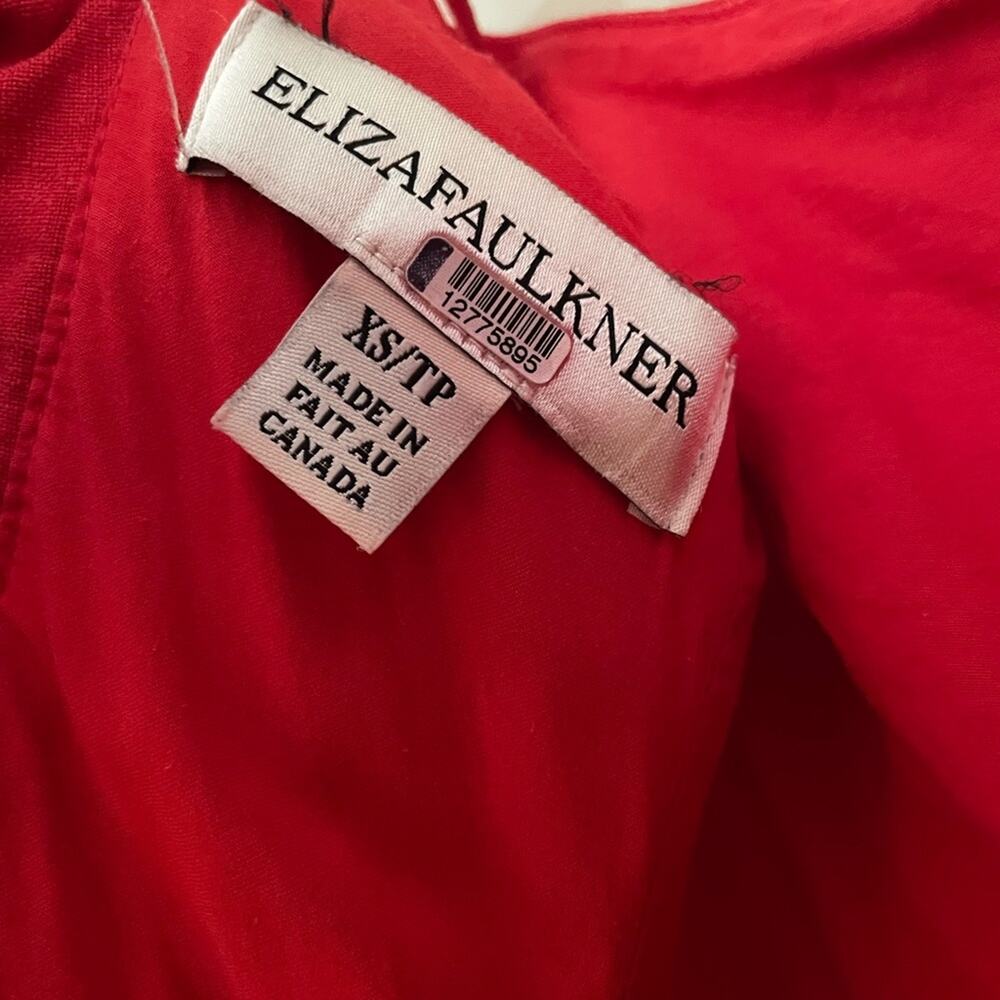 $410 msrp Eliza Faulkner Tessa dress size xs - Picture 6 of 9